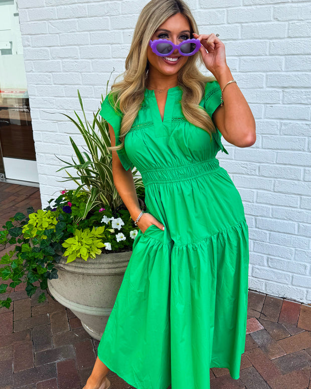 Evergreen Maxi Dress
