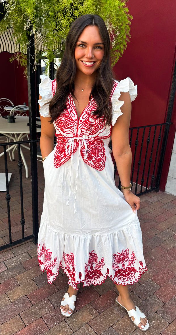 americana maxi dress Americana Bloom Maxi