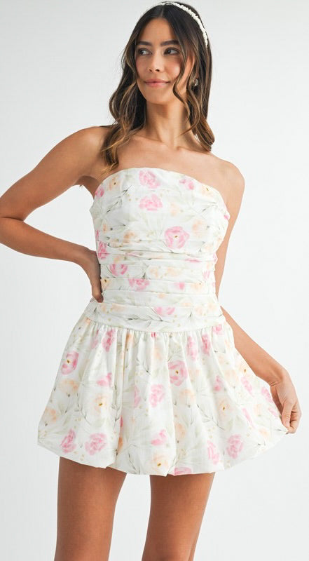 Cambry Floral Bubble Dress