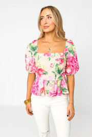 Mirabelle Floral Top