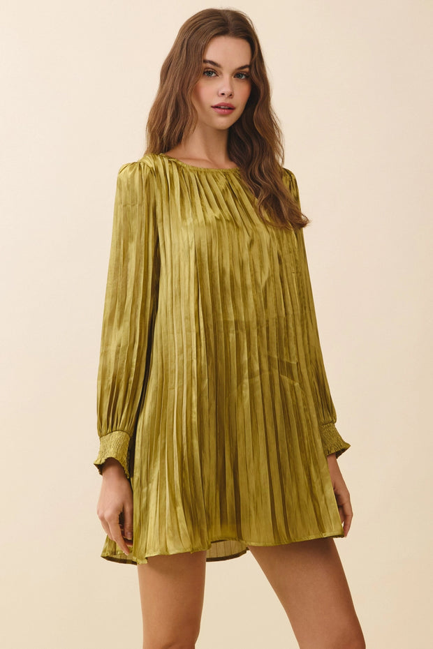 Avril Pleat Dress