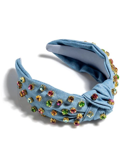 Color Denim Headband