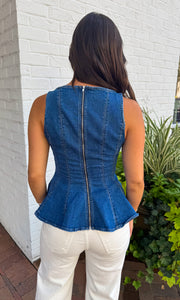 Eve Denim Top