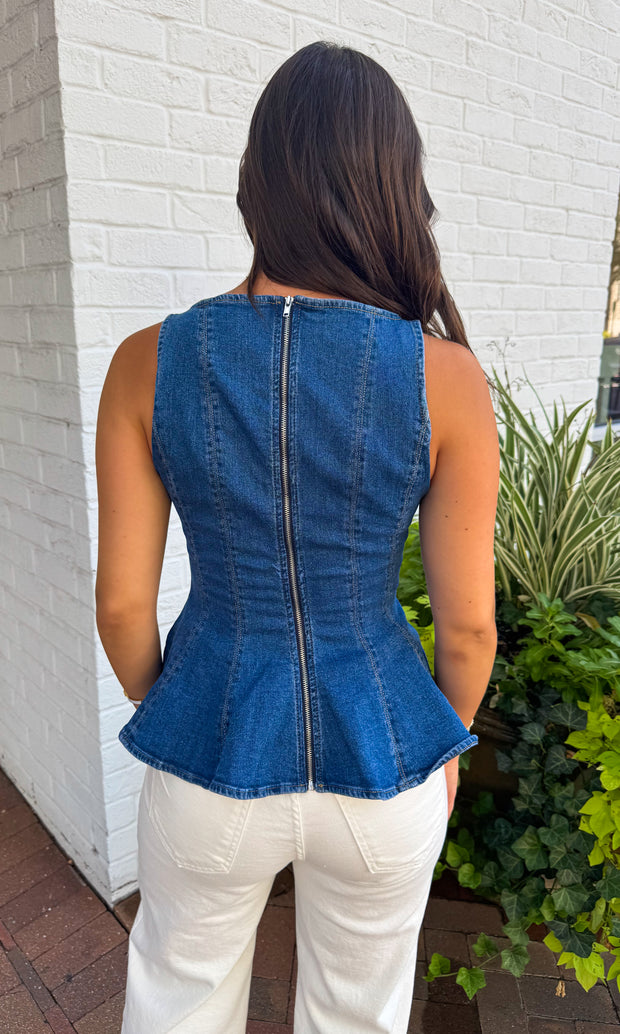 Eve Denim Top