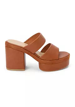 Graham Cognac Heels