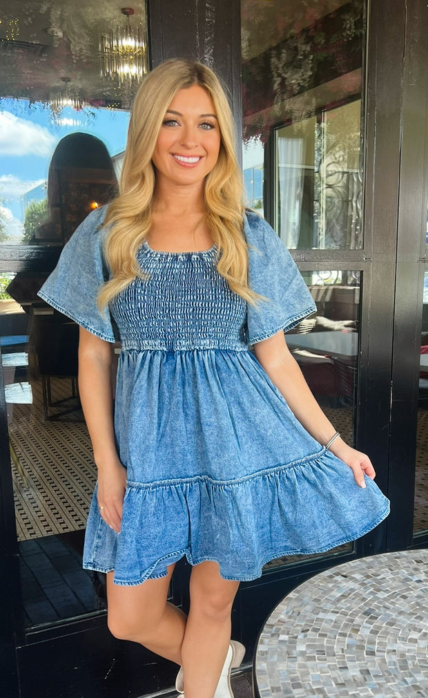 Lulu Denim Dress