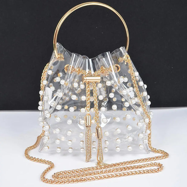 Pearly Clear Tote