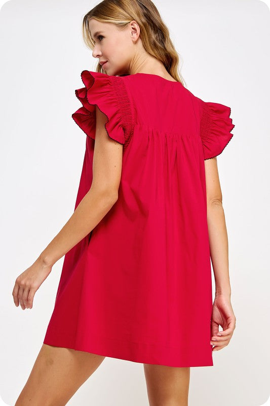 Kendall Ruffle Dress