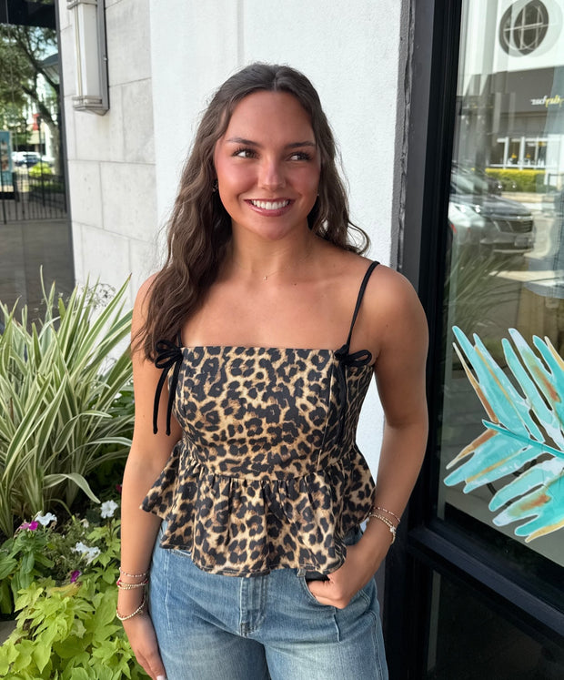 Lucca Leopard Cami