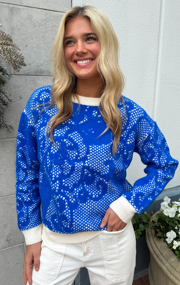 Wonderland Lace Sweater