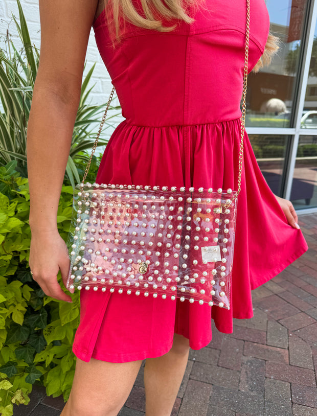 Pearly Envelope Bag