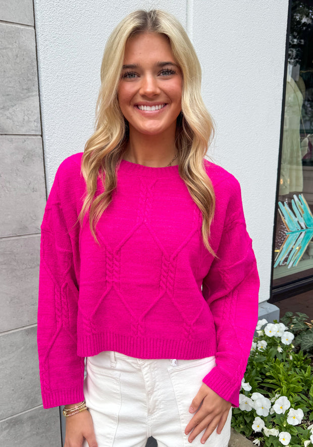 Diamond Pink Sweater