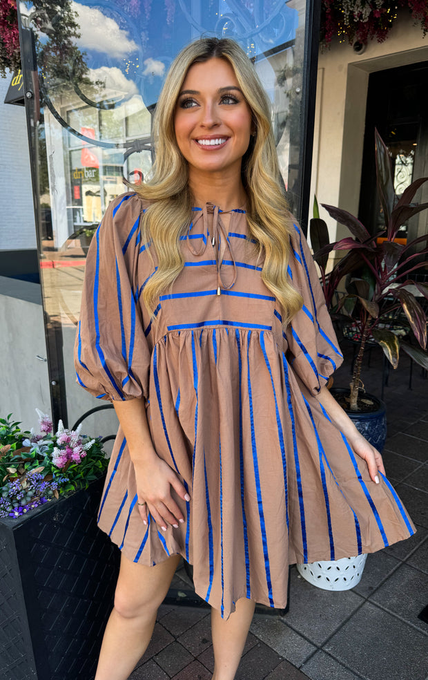 Ryann Striped Dress