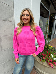 Poppy Pink Pullover