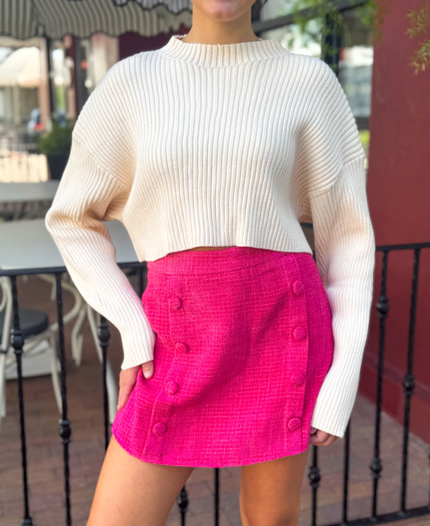 Joy Tweed Skirt