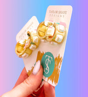 Josie Pearl Hoops