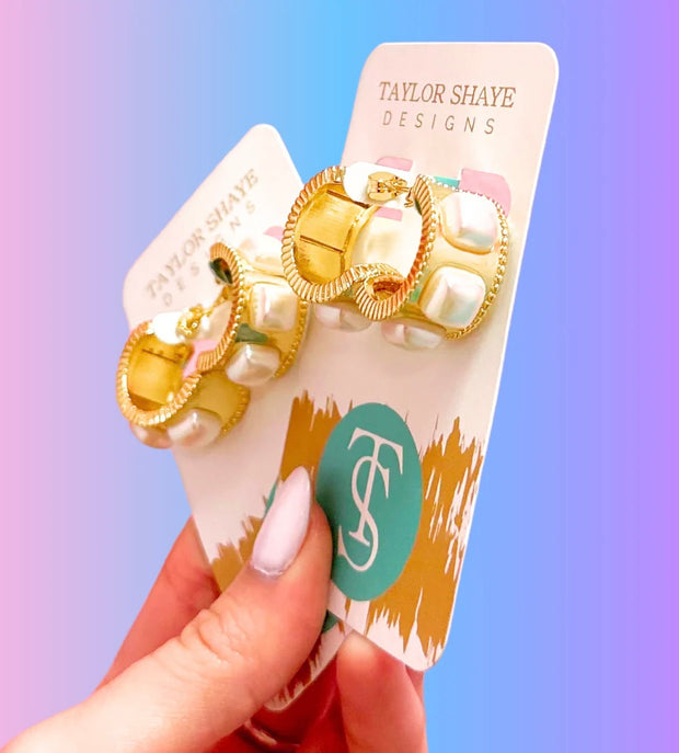 Josie Pearl Hoops