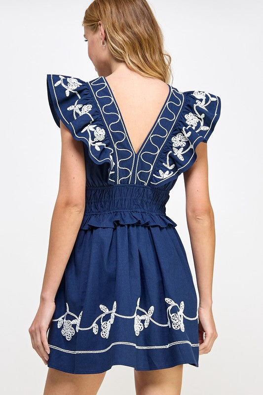 Rosemary Ruffle Dress