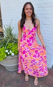 Hibiscus Floral Maxi