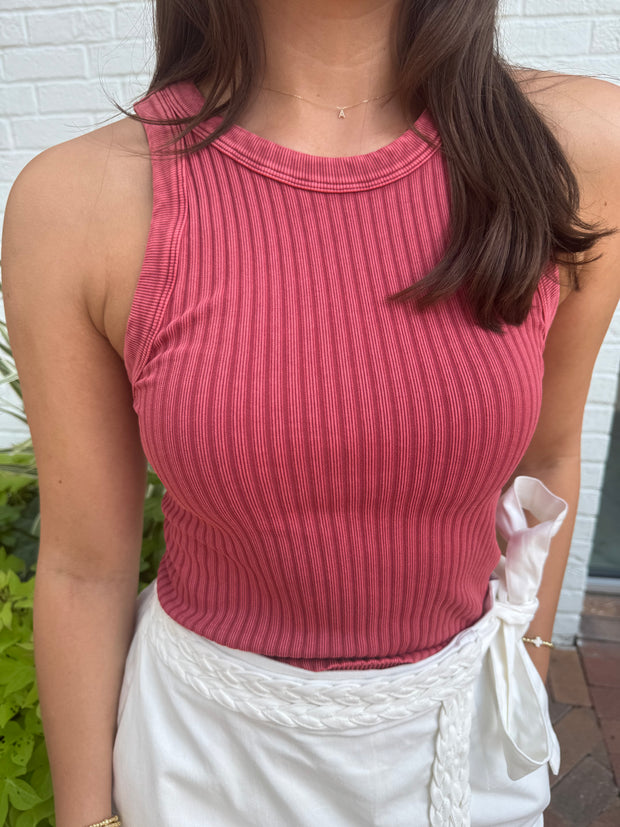 Vintage Ribbed Tank