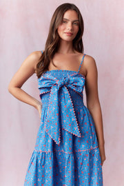 Bluebonnet Bow Maxi