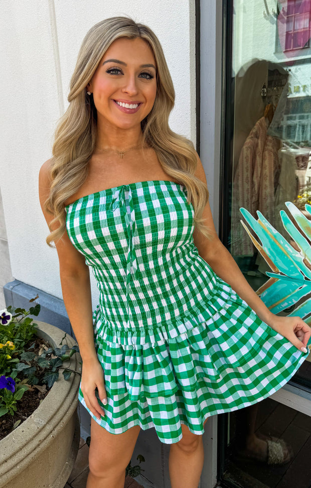 Gigi Check Dress