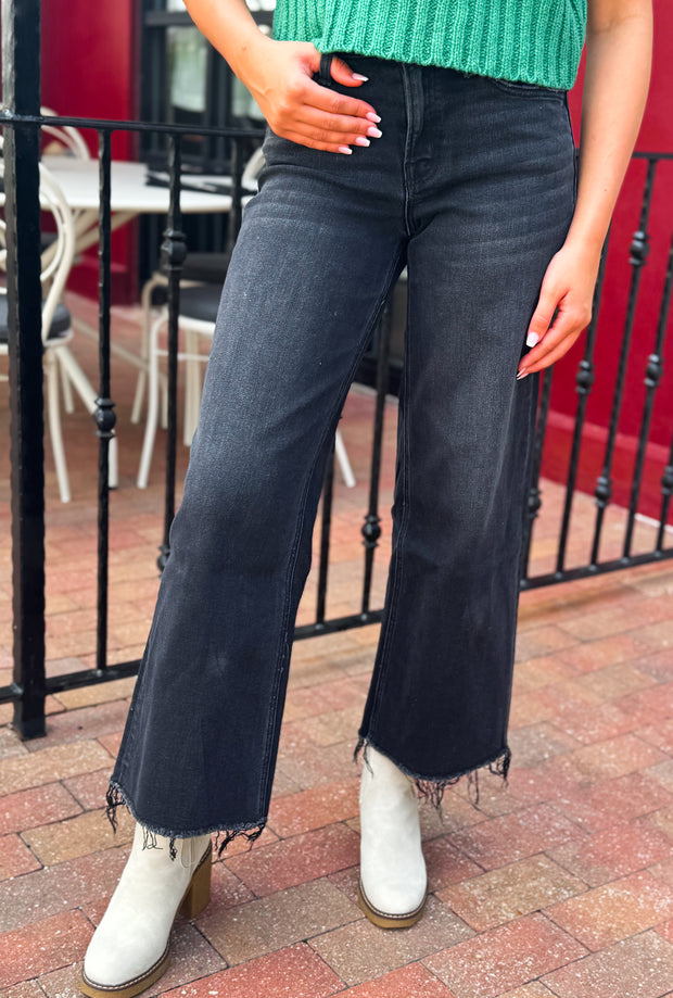 Dezi Frayed Denim