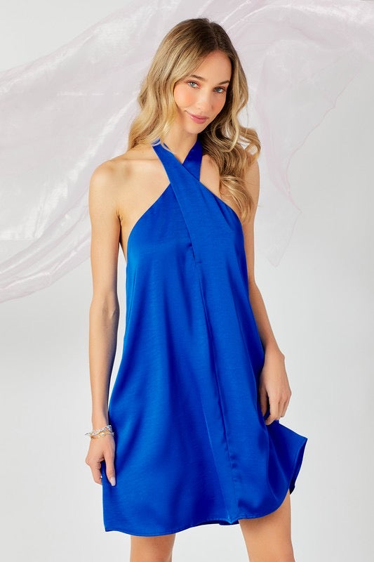 Azul Halter Dress