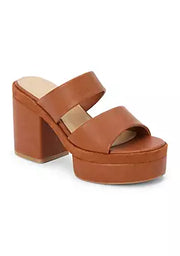 Graham Cognac Heels
