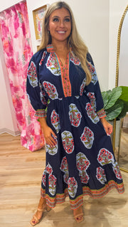 Clarisa Floral Maxi