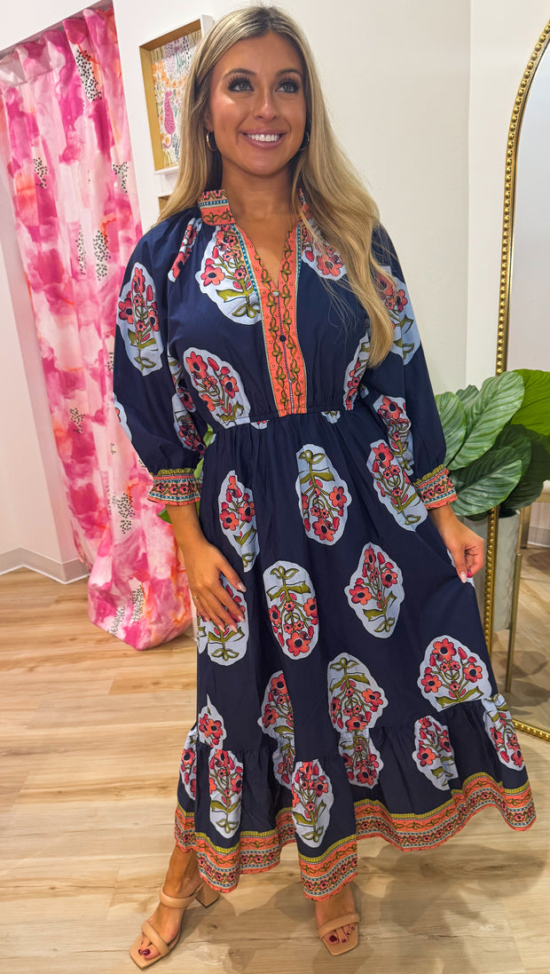 Clarisa Floral Maxi