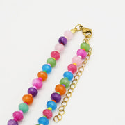 Color Gemstone Necklace