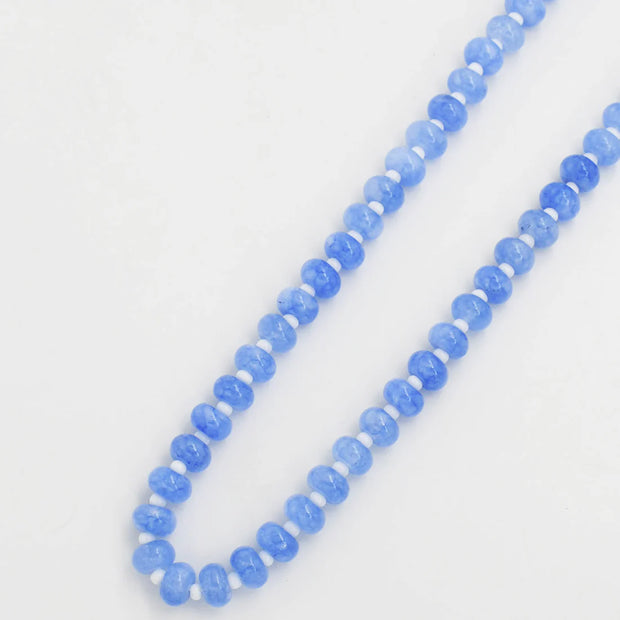 Blue Pastel Gemstone Necklace