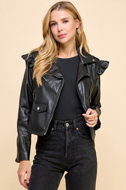 Krystal Leather Jacket