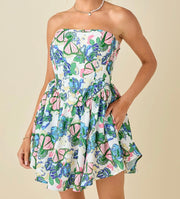 Lily Pad Mini Dress