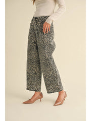 Mia Leopard Denim