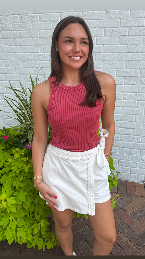 Vintage Ribbed Tank