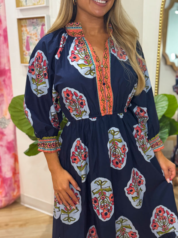 Clarisa Floral Maxi