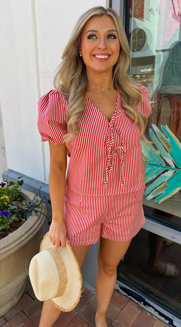 Reagan Striped Top