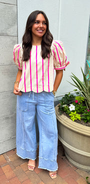 Sara Stripe Top