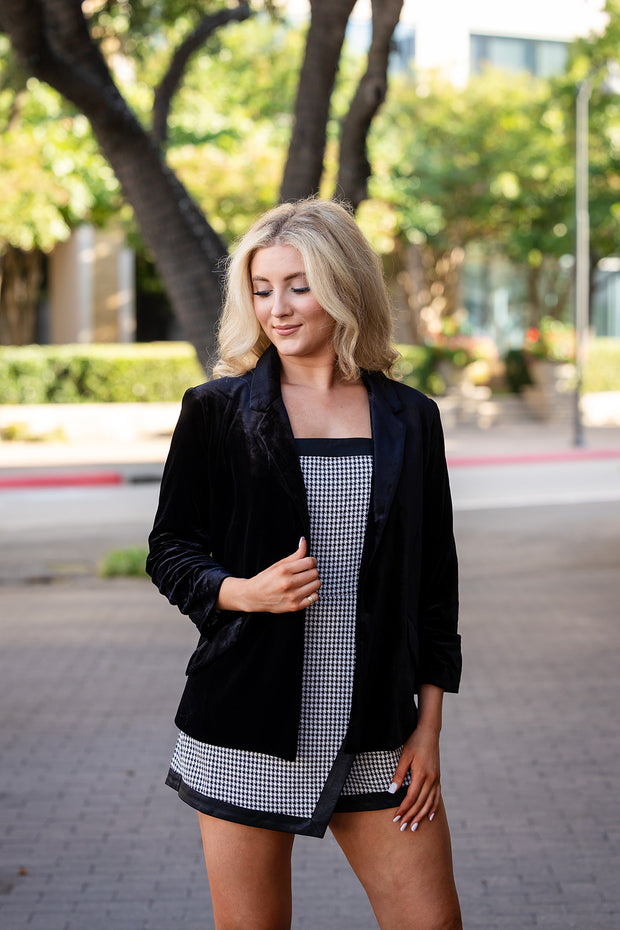 Luxe Velvet Blazer