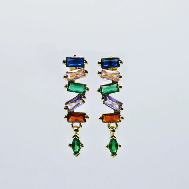 Jewel Cascade Earrings