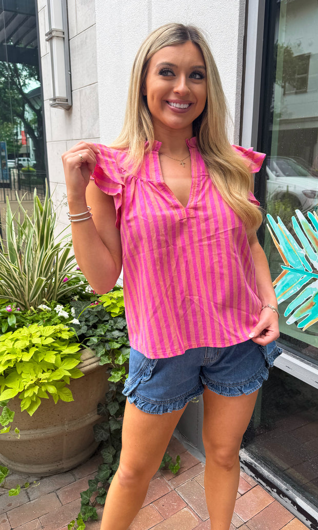Sunny Stripe Top
