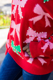 Holiday Bows Sweater