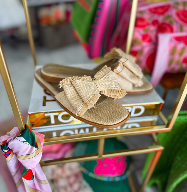 Summer Bow Slides Shoes